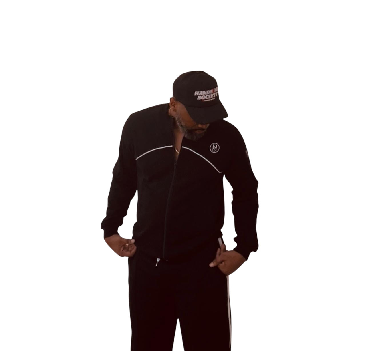 2025 Black H.S. Track Jacket