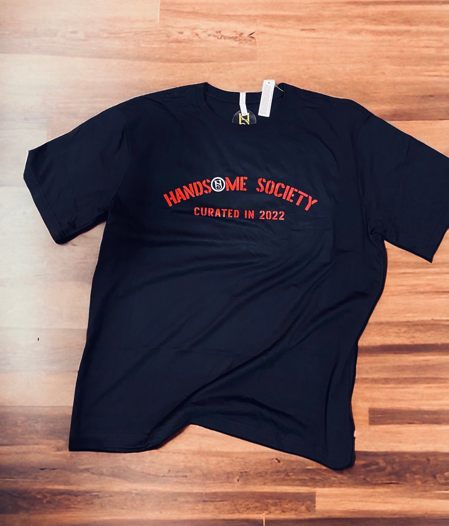 H.S. "CURATED IN 2022" TEE -  BLACK