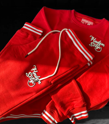 RED & WHITE H.S. UNISEX SWEATSUIT