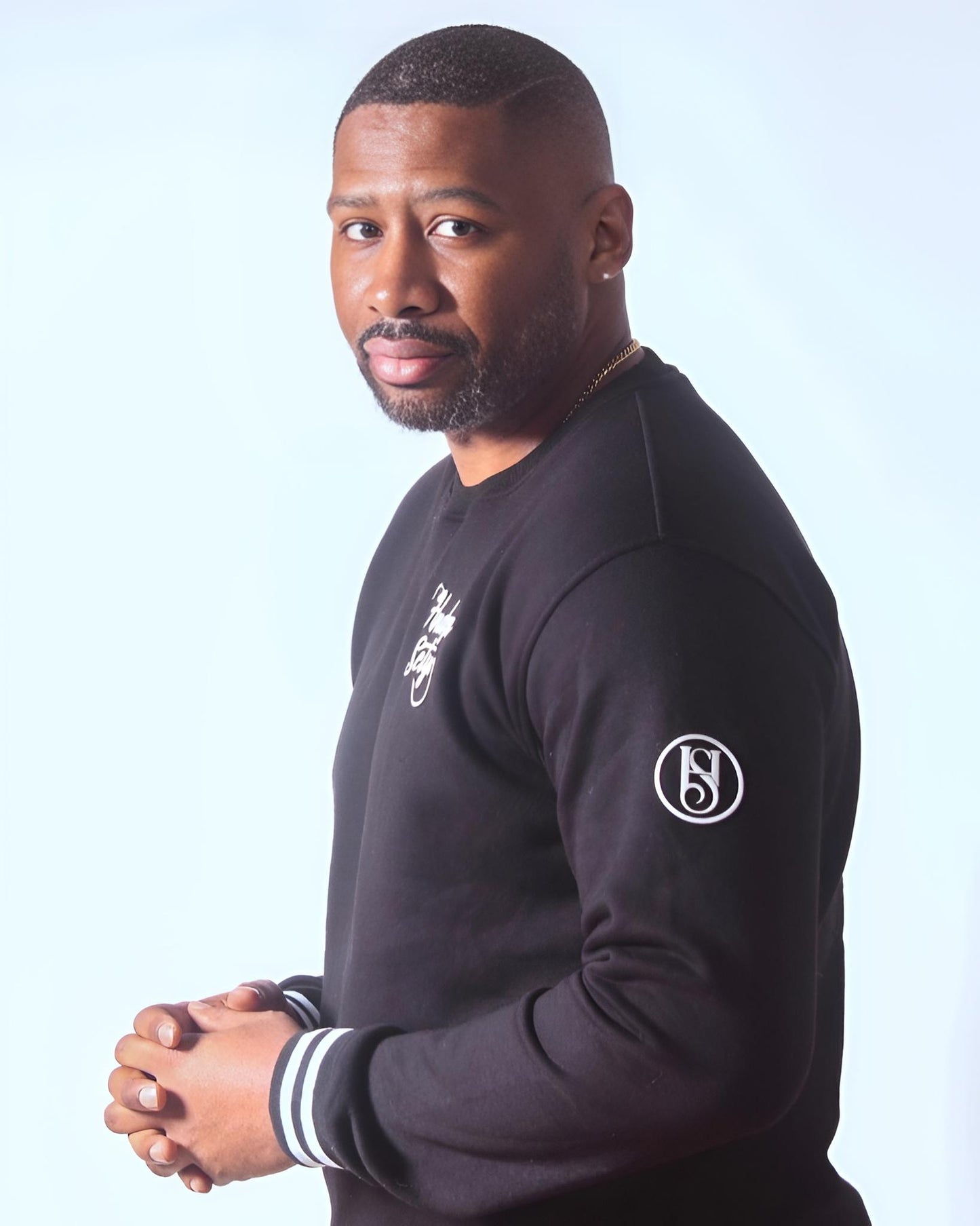 BLACK & WHITE H.S. SWEATSUIT