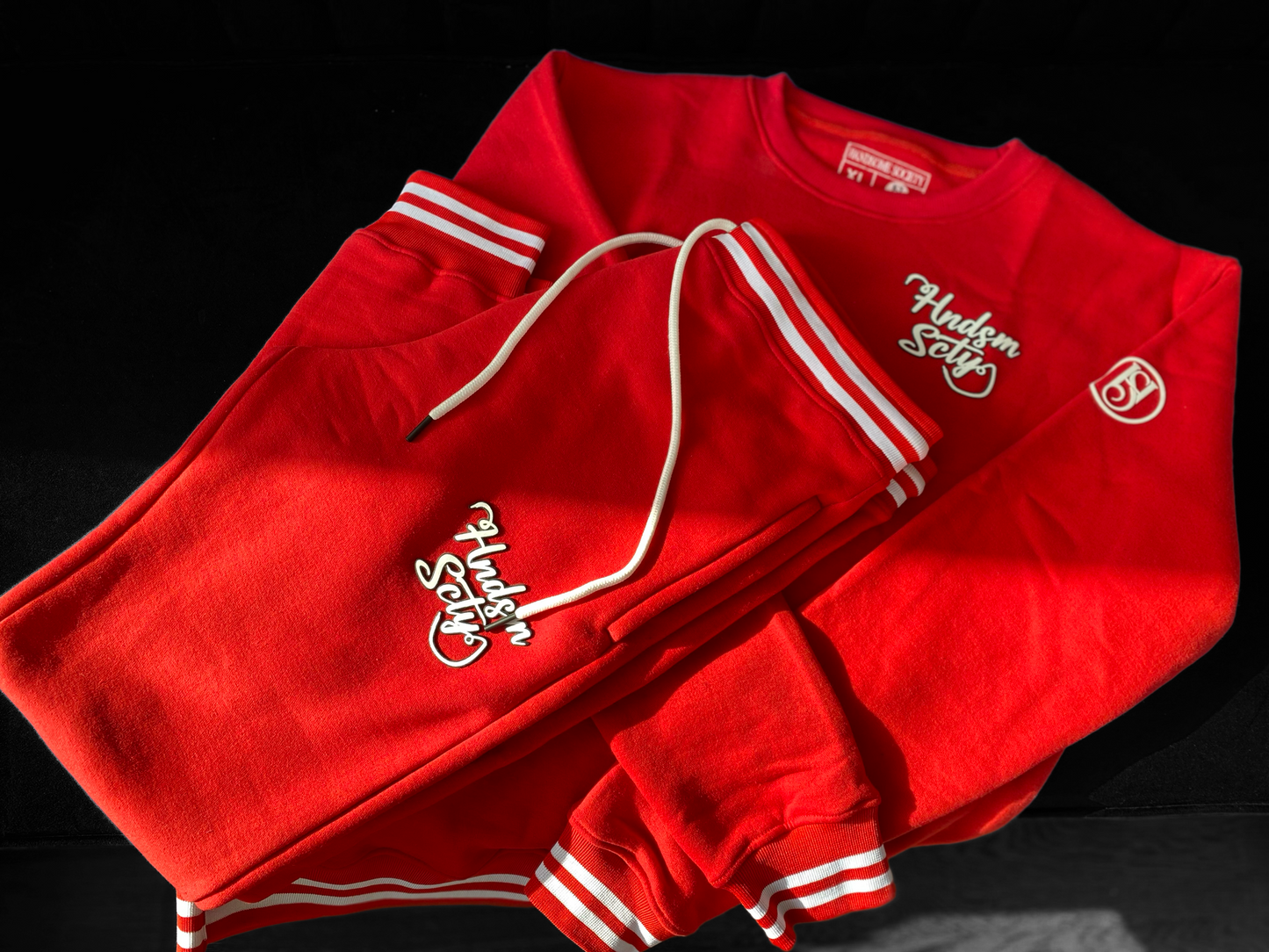 RED & WHITE H.S. UNISEX SWEATSUIT