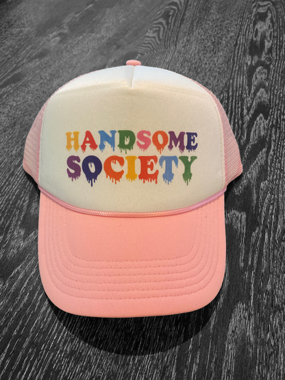HANDSOME SOCIETY DRIP FOAM TRUCKER HAT