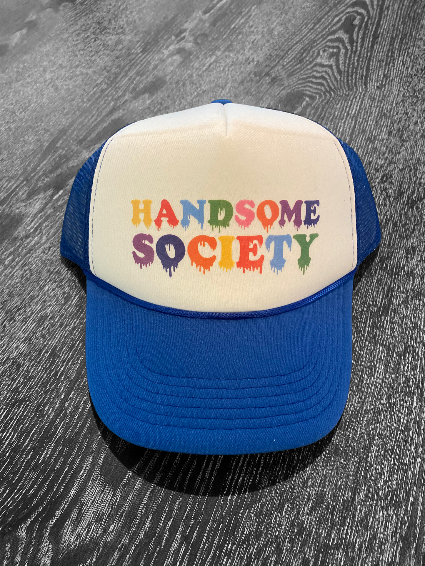 HANDSOME SOCIETY DRIP FOAM TRUCKER HAT